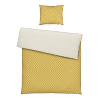 Bettwäsche Mici-Wende ca. 160x210cm - Gelb/Naturfarben, Konventionell, Textil (160/210cm) - Modern Living