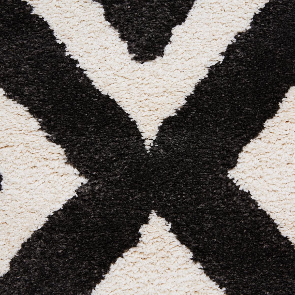Covor țesut Timon 2 - crem/negru, Modern, textil (120/170cm) - Modern Living
