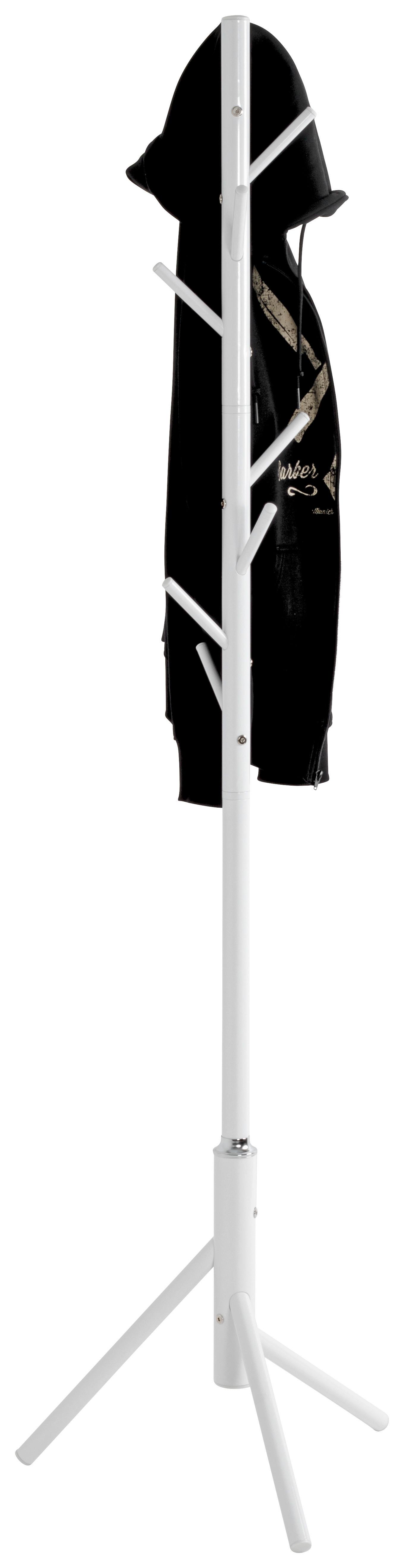Podna Vješalica Nadja - bijela, Moderno, metal (48/173/48cm) - Modern Living
