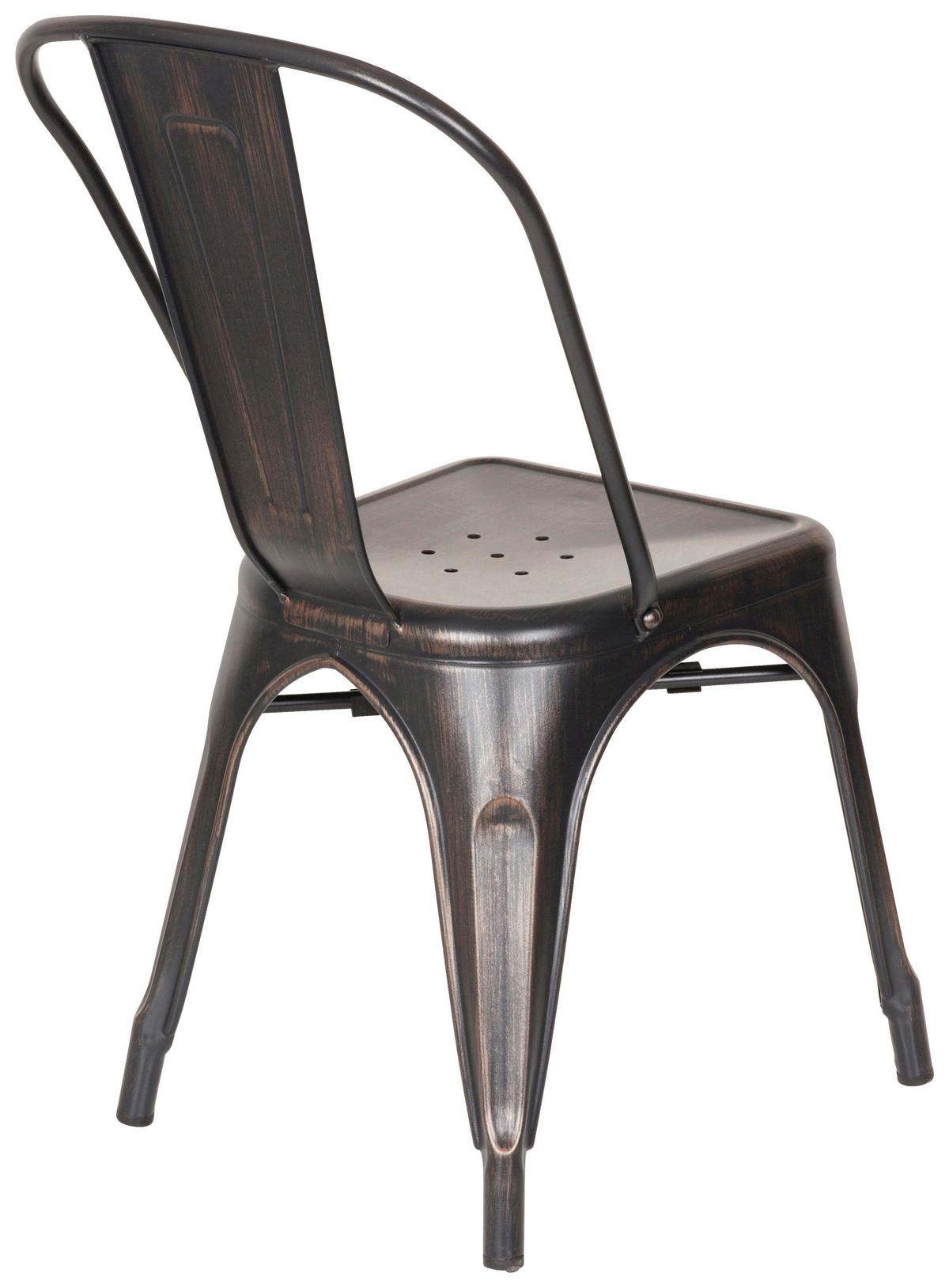 Stol Vantaggio Comfort, Črna, Zlata - zlate barve/črna, Basics, kovina (44/84/54cm) - MID.YOU
