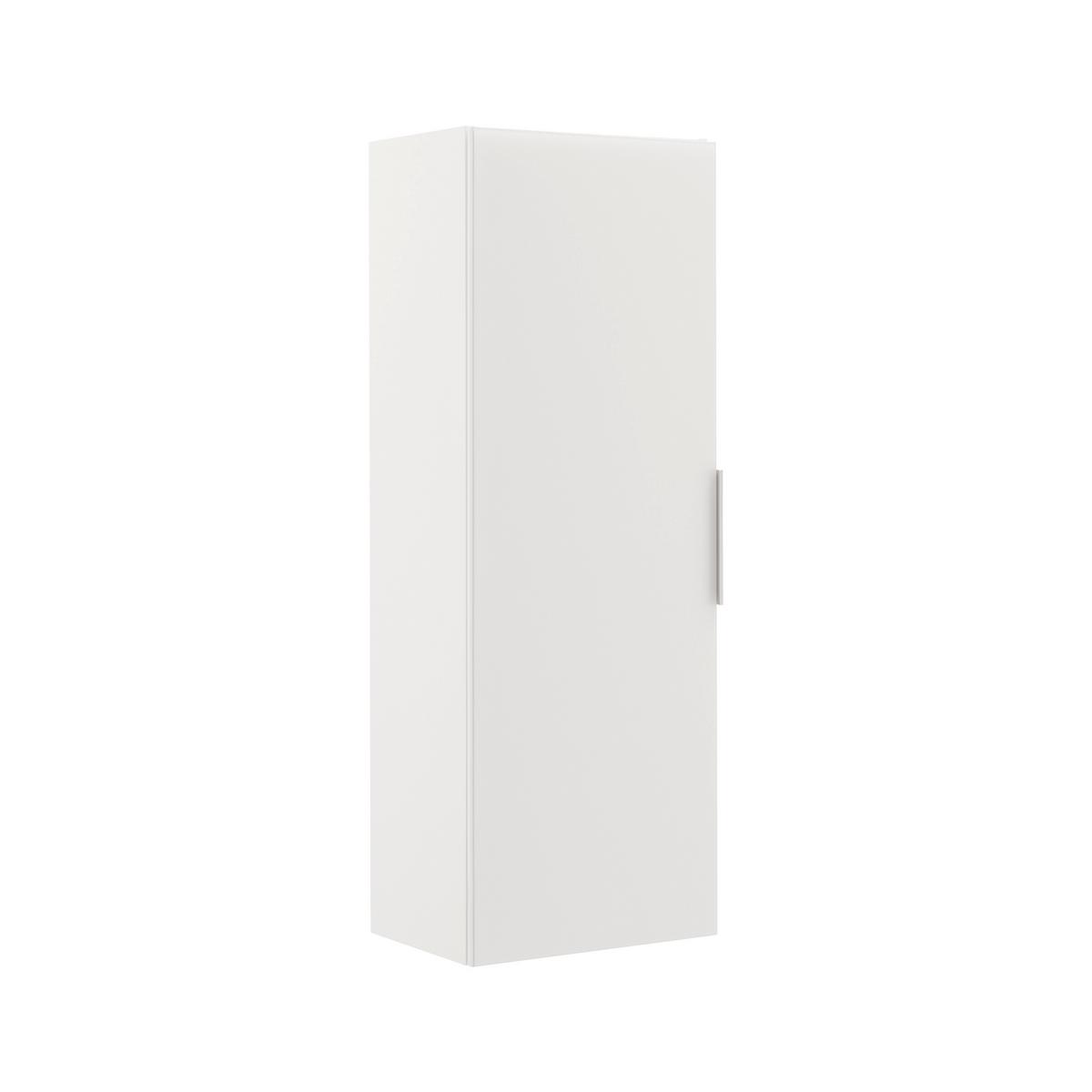 Hängeelement Siena Weiß - Chromfarben/Schwarz, MODERN, Glas/Holzwerkstoff (45/125/32cm) - Premium Living