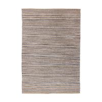 Flachwebeteppich Sienna 810 Grau 160x230 - Grau, Basics, Textil (160/230cm) - Kayoom