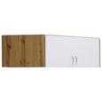 Aufsatzschrank in Eichefarben - Eichefarben/Alufarben, MODERN, Holzwerkstoff/Kunststoff (120/39/54cm) - Modern Living Aufsatzschrank in Eichefarben - Eichefarben/Alufarben, MODERN, Holzwerkstoff/Kunststoff (120/39/54cm) - Modern Living
