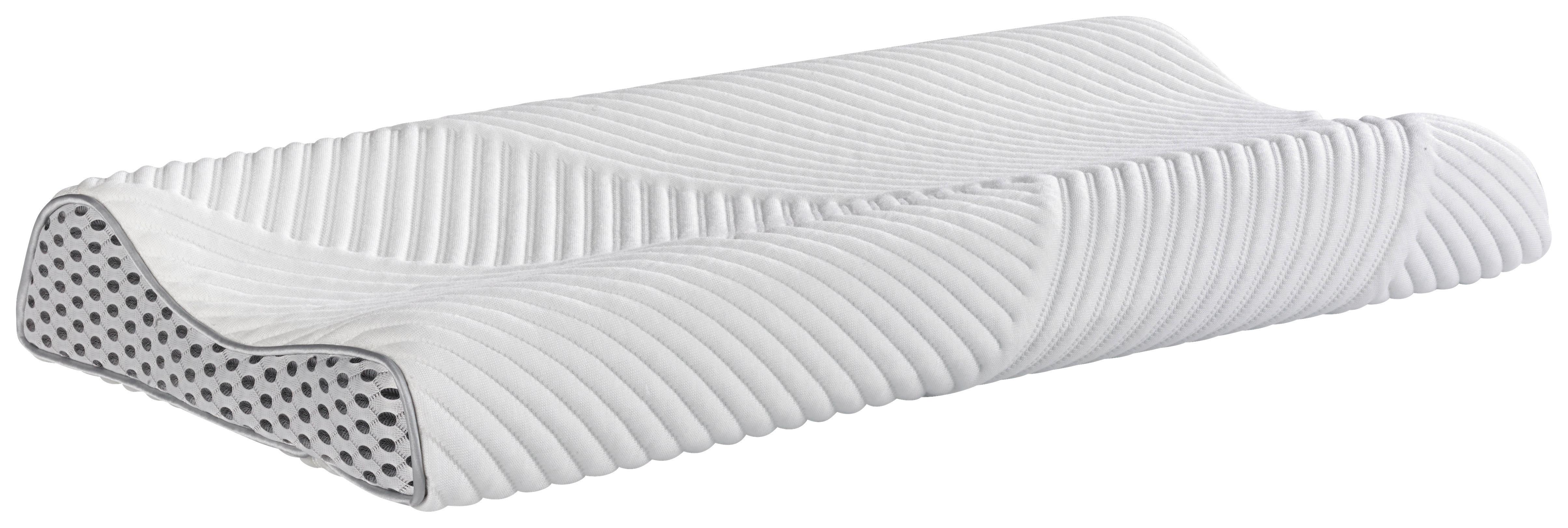 PODUSZKA POD KARK BODY & SOUL - kolor naturalny/biały, Basics, tkanina (32/65/8cm) - Irisette