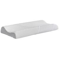 PODUSZKA POD KARK BODY & SOUL - kolor naturalny/biały, Basics, tkanina (32/65/8cm) - Irisette