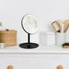 SMINKSPEGEL LIARA -SB- - svart, Modern, glas/plast (18/28,5cm) - Mömax