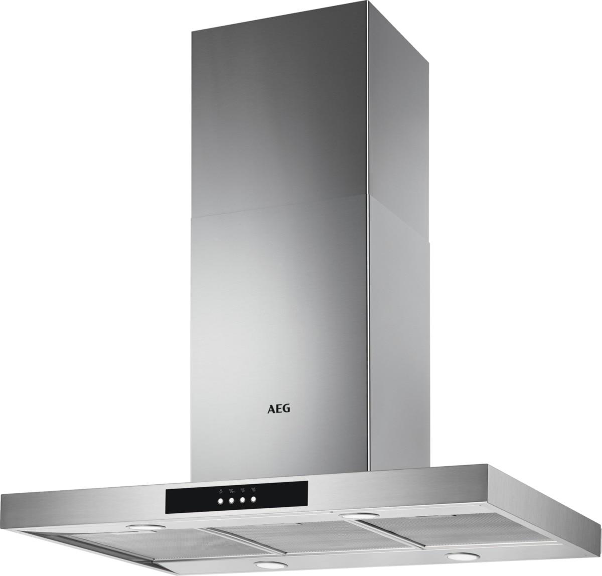 Dunstabzugshaube DIB3951M Inselhaube - LIFESTYLE, Metall (89,8/115/59,8cm) - AEG