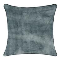 Zierkissen Viola Blaugrau ca. 45x45cm - Blaugrau, KONVENTIONELL, Textil (45/45cm) - Premium Living