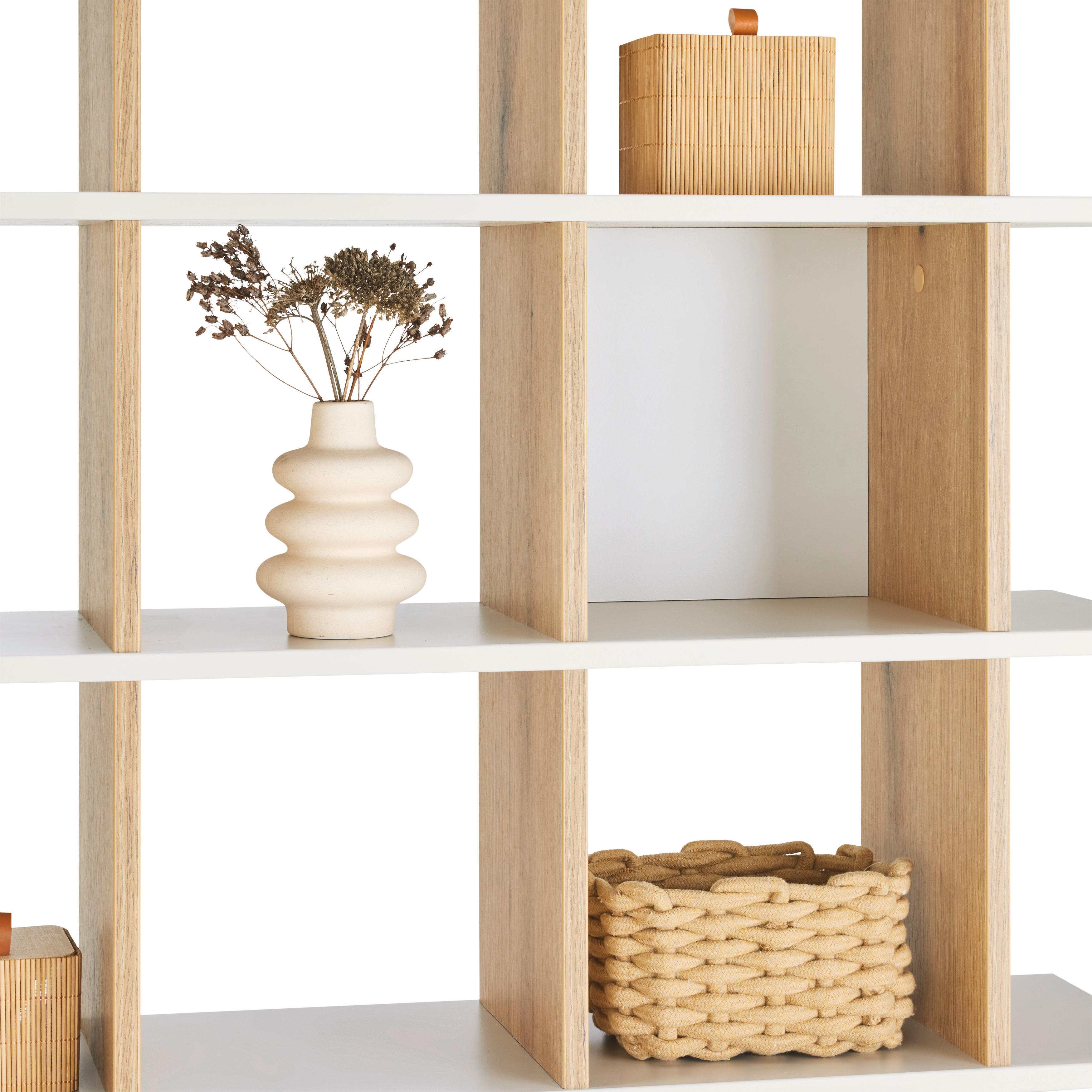 HYLLA OTTO PLUS -EXKLUSIV- - kashmir/ekfärgad, Modern, trämaterial (79,8/175,2/25,5cm) - Mömax