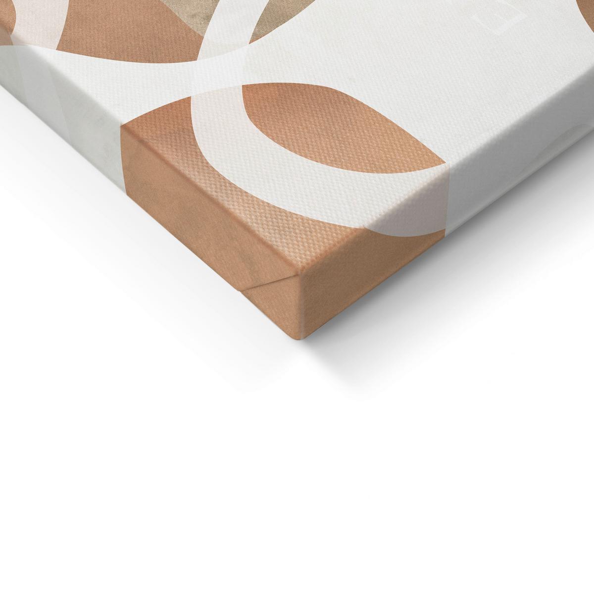 Bilderset CA Braun/Beige 2er set - Beige/Braun, Basics, Holz/Textil (32/42cm)