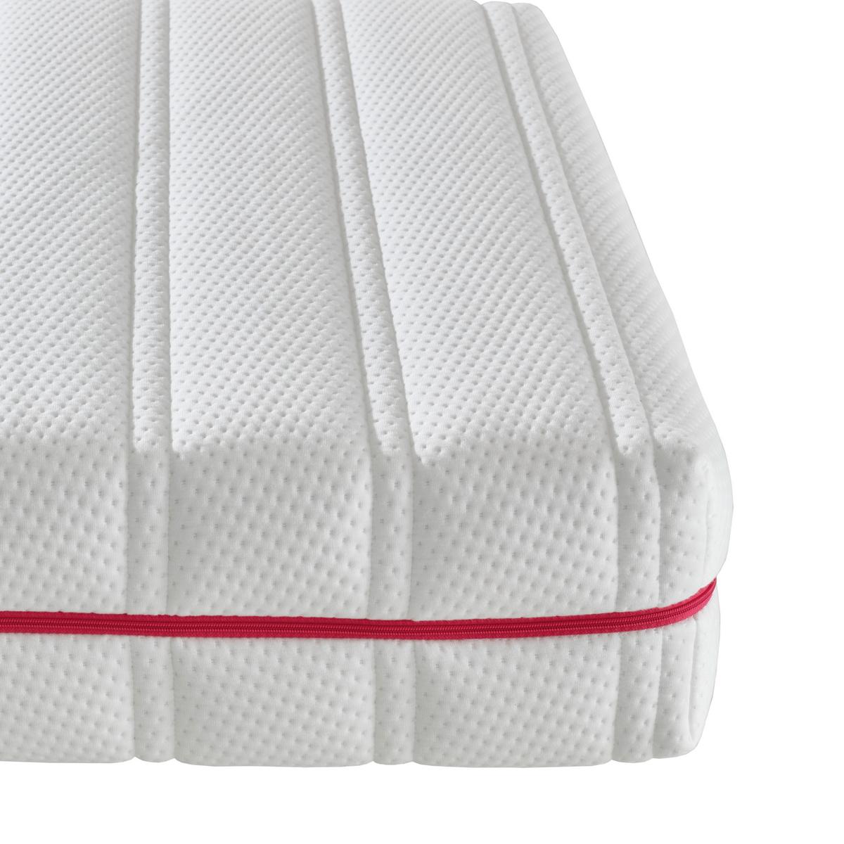 Kaltschaummatratze La Pur Eco H3+H4 ca. 160x200cm - Weiß, Textil (160/200cm) - Nadana