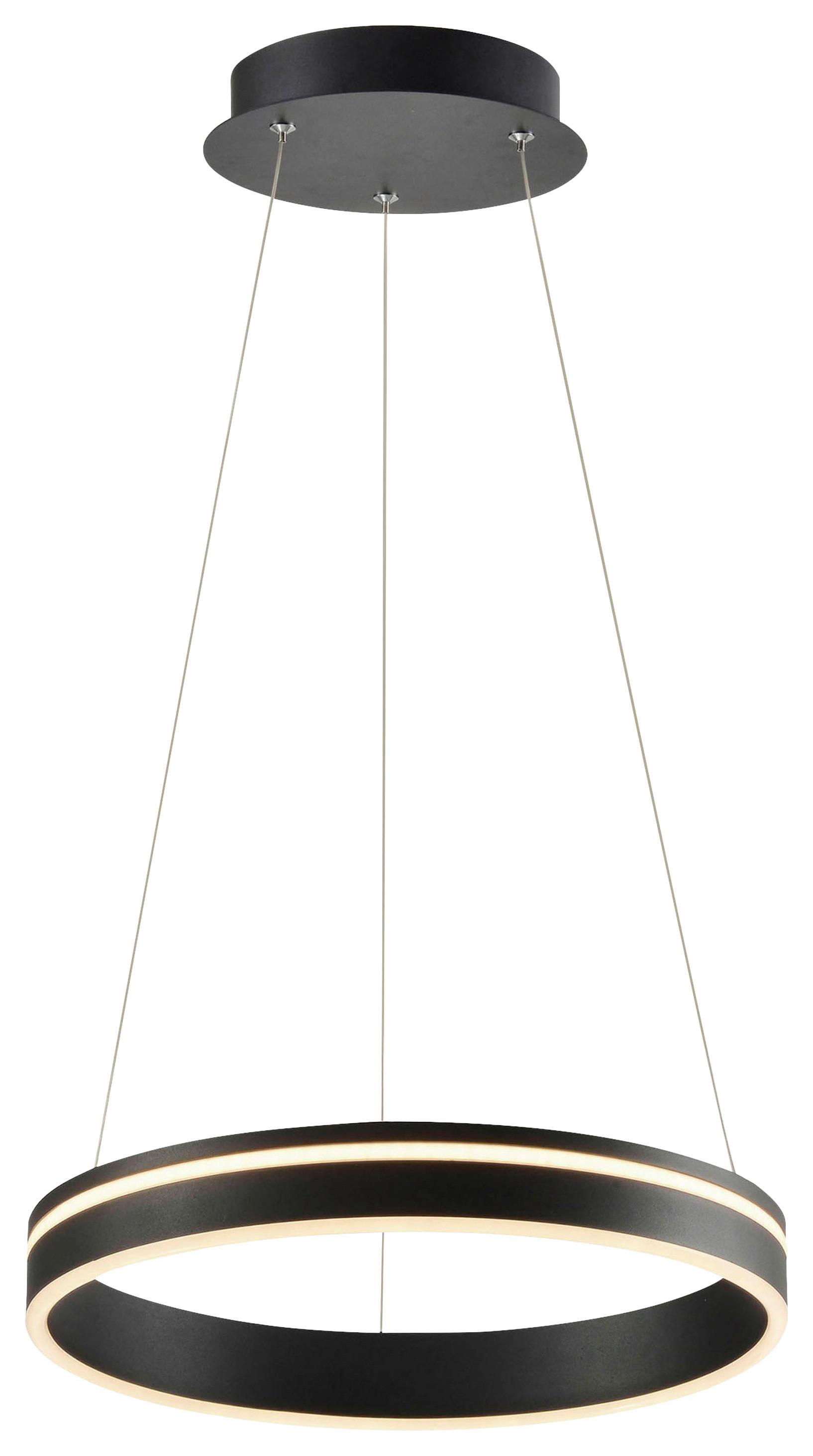 LAMPA WISZĄCA LED 8410-13 Q-VITO *SH* - antracytowy, Design, metal (40/40/120cm) - Paul Neuhaus