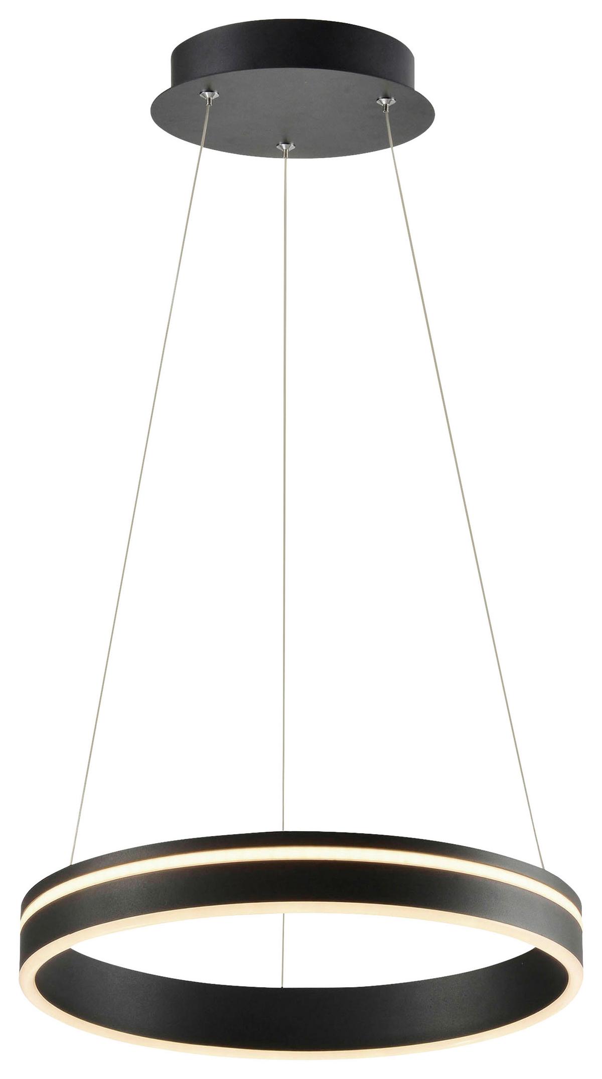 LAMPA WISZĄCA LED 8410-13 Q-VITO *SH* - antracytowy, Design, metal (40/40/120cm) - Paul Neuhaus