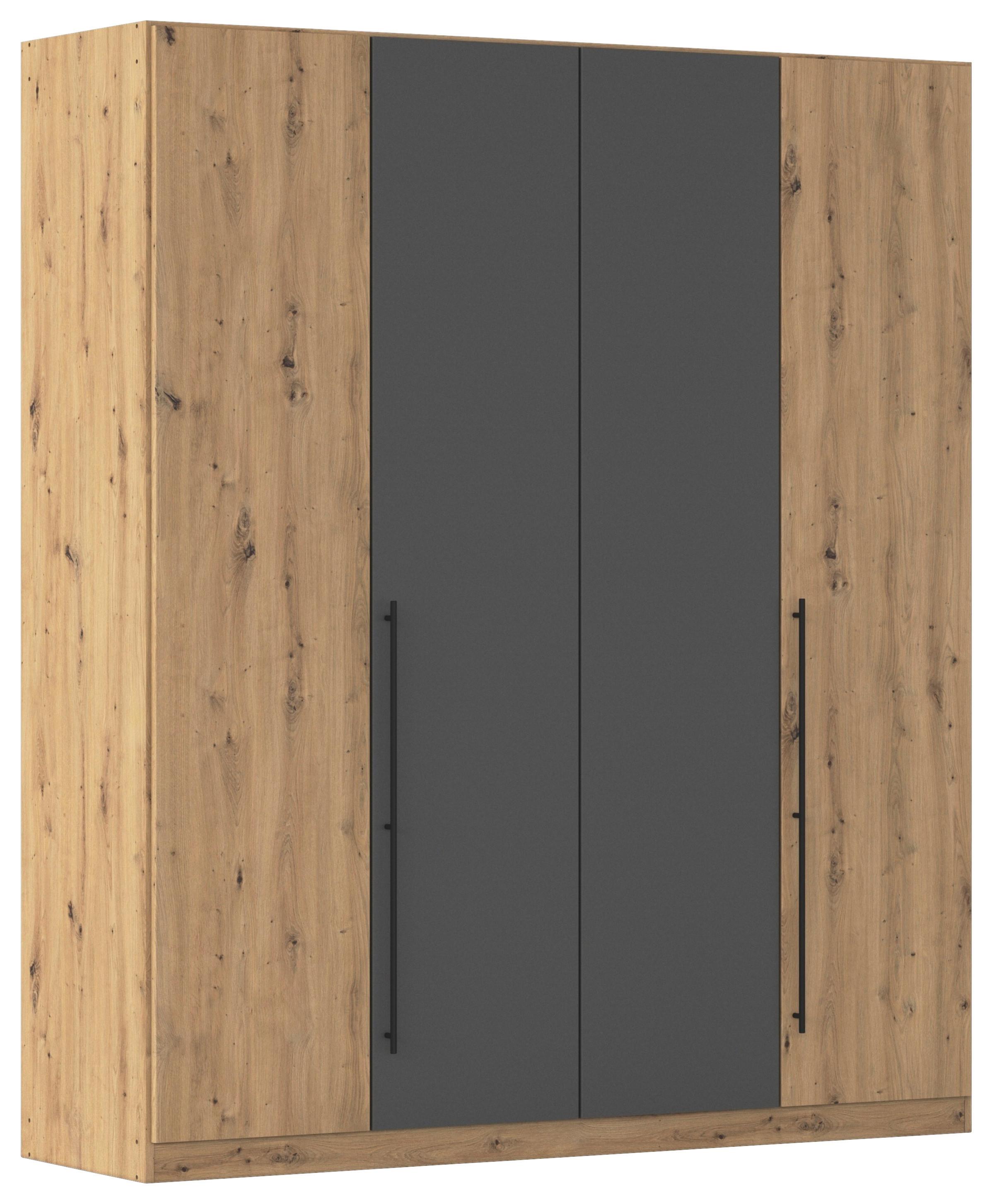 Șifonier Safari - stejar Artisan/gri, Konventionell, material pe bază de lemn (181/210/54cm)
