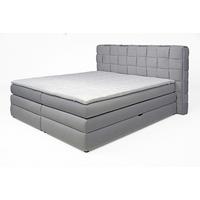 Boxspring Krevet Gusto - bež/crna, Trend, drvni materijal/drvo (160/200cm) - Premium Living