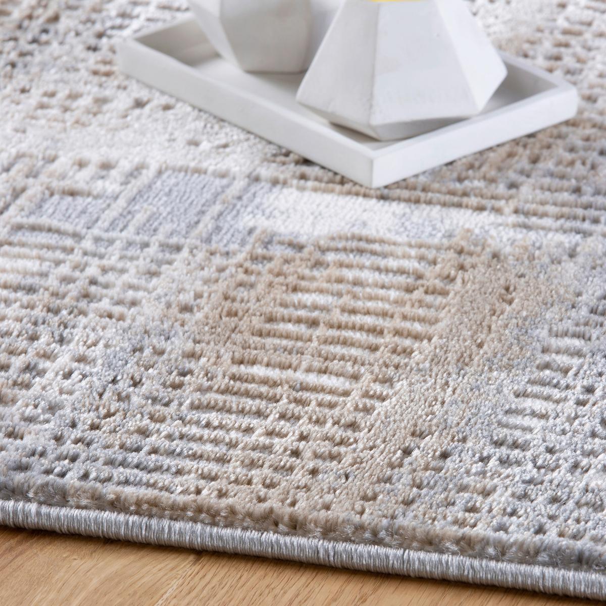 Webteppich My Salsa Taupe ca. 120x170cm - Taupe, Design, Textil (120/170cm) - Obsession
