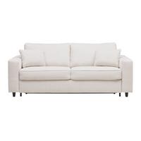 Zofa S Posteljno Funkcijo Agneta, Bež - črna/bež, Moderno, tekstil/les (200/83/97cm) - Premium Living