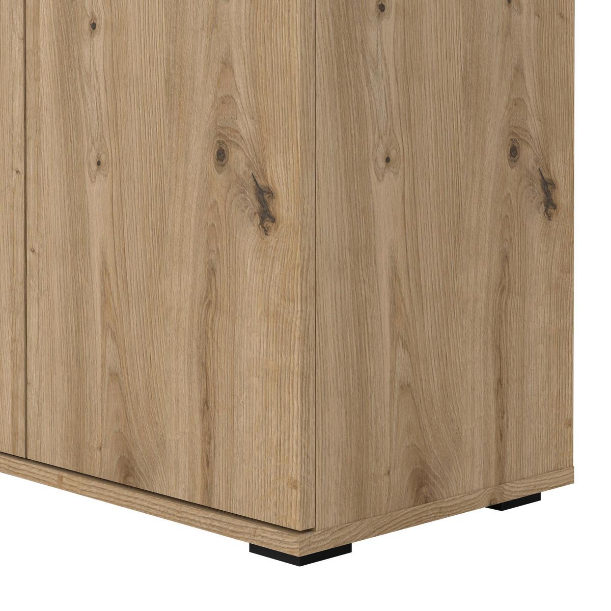 Mehrzweckschrank Bobby I Eiche Artisan - Eiche Artisan, KONVENTIONELL, Holzwerkstoff (70/179/34cm) - Mömax