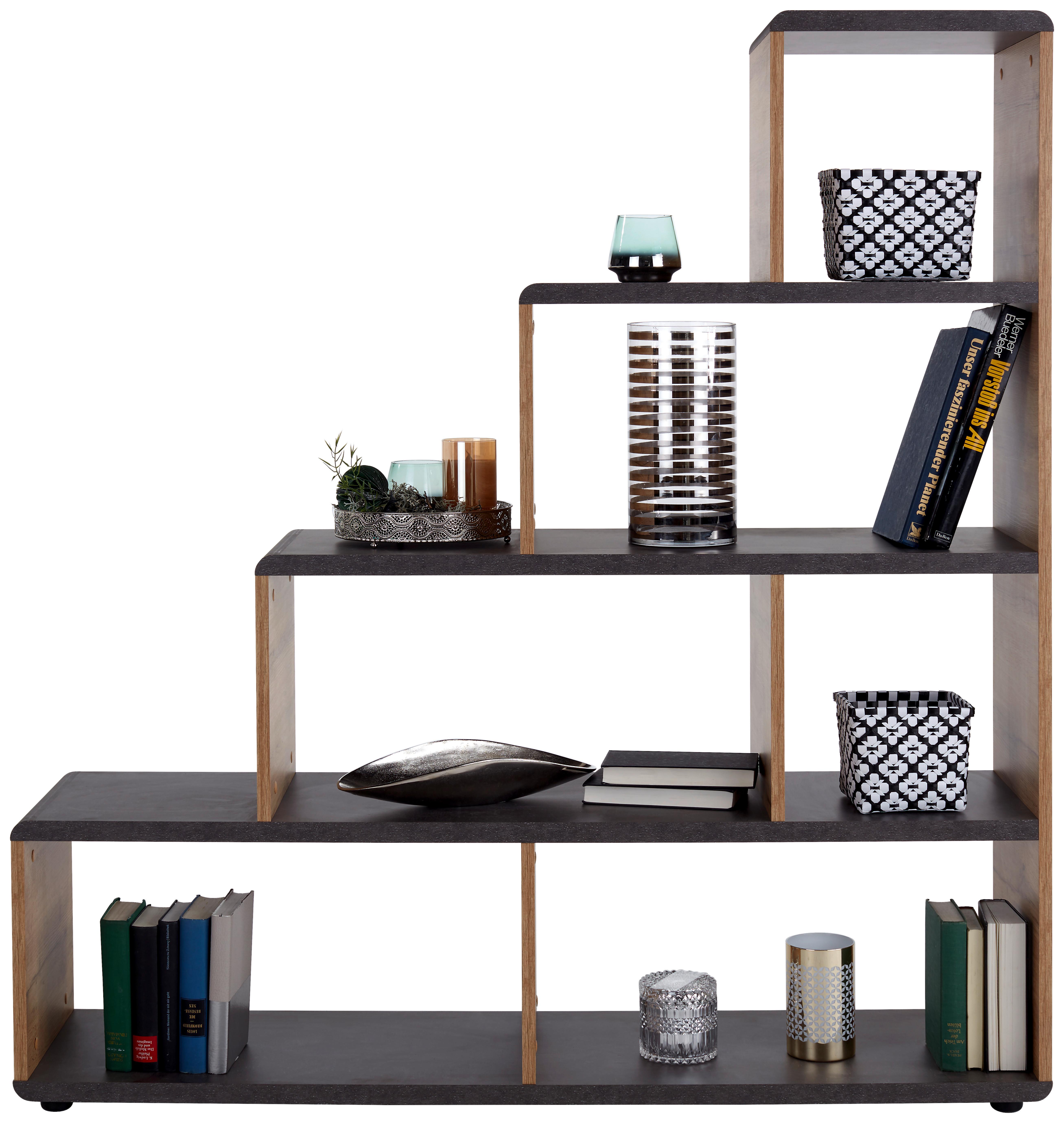 Regal Fontana Ftr03 - hrast wotan, Moderno (139/148/35cm) - Mömax