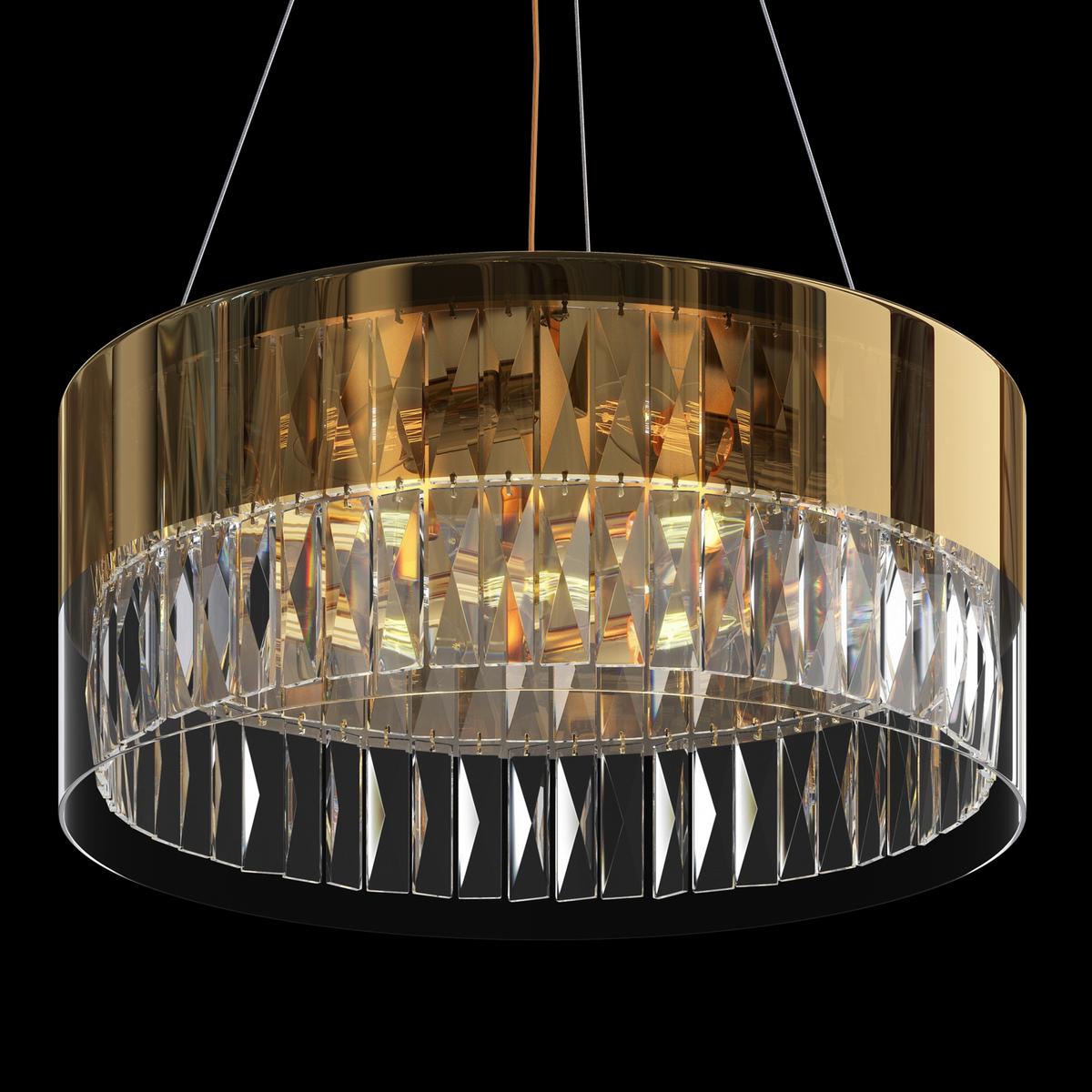 Pendelleuchte Wonderland Goldfarben max. 60 Watt - Goldfarben, Basics, Glas/Metall (50/20,5/50cm) - MAYTONI