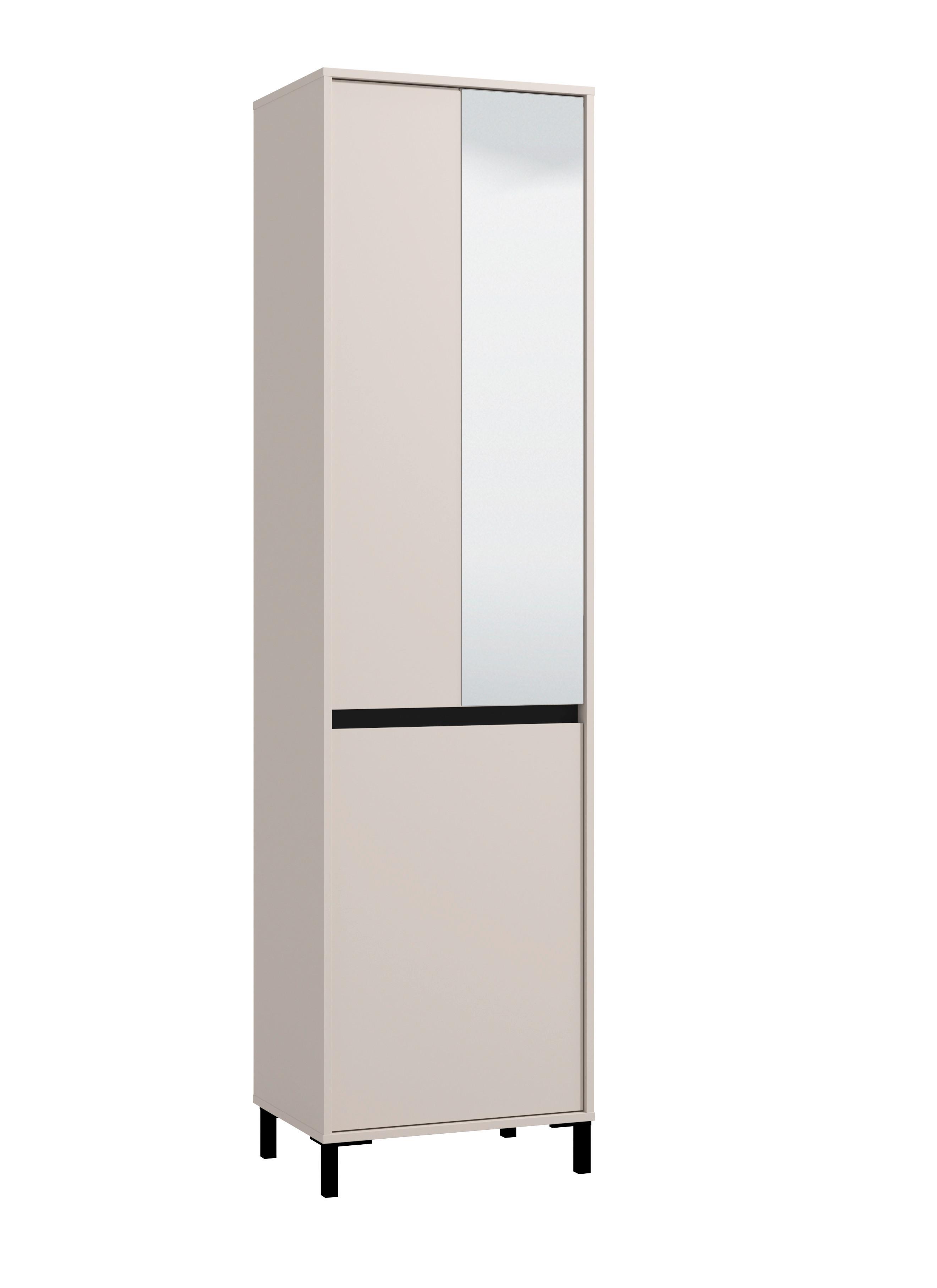 Garderobenschrank Arran Kaschmir - Kaschmir, MODERN, Holzwerkstoff (55/206/40cm) - Mömax