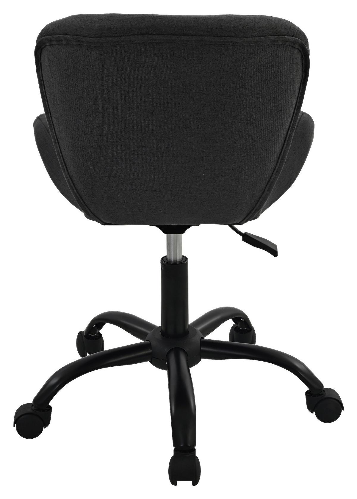 Klara 1 Uredska Stolica - siva/crna, Trend, metal/tekstil (58/84/56cm) - Modern Living