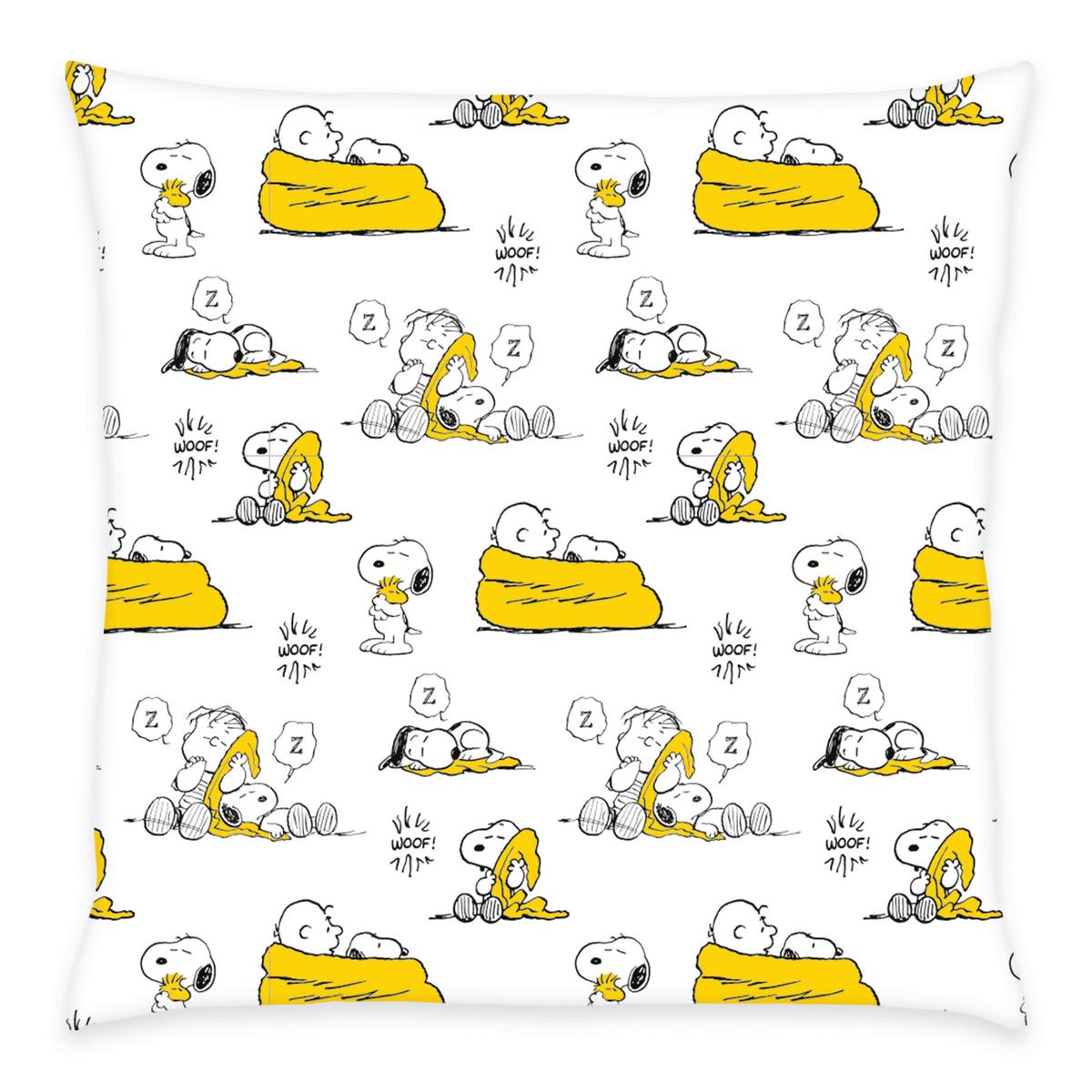 POŚCIEL MŁODZIEŻOWA SNOOPY - czarny/biały, Design, tkanina (135/200cm) - Herding