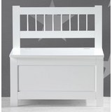 Kindersitzbank Bolognia - Weiß, MODERN, Holz (60/62/35cm) - Mömax modern living