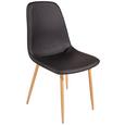 Stol Svenja Ii - črna/hrast, Moderno, kovina/tekstil (45,5/86,5/53cm) - Mömax modern living Stol Svenja Ii - črna/hrast, Moderno, kovina/tekstil (45,5/86,5/53cm) - Mömax modern living
