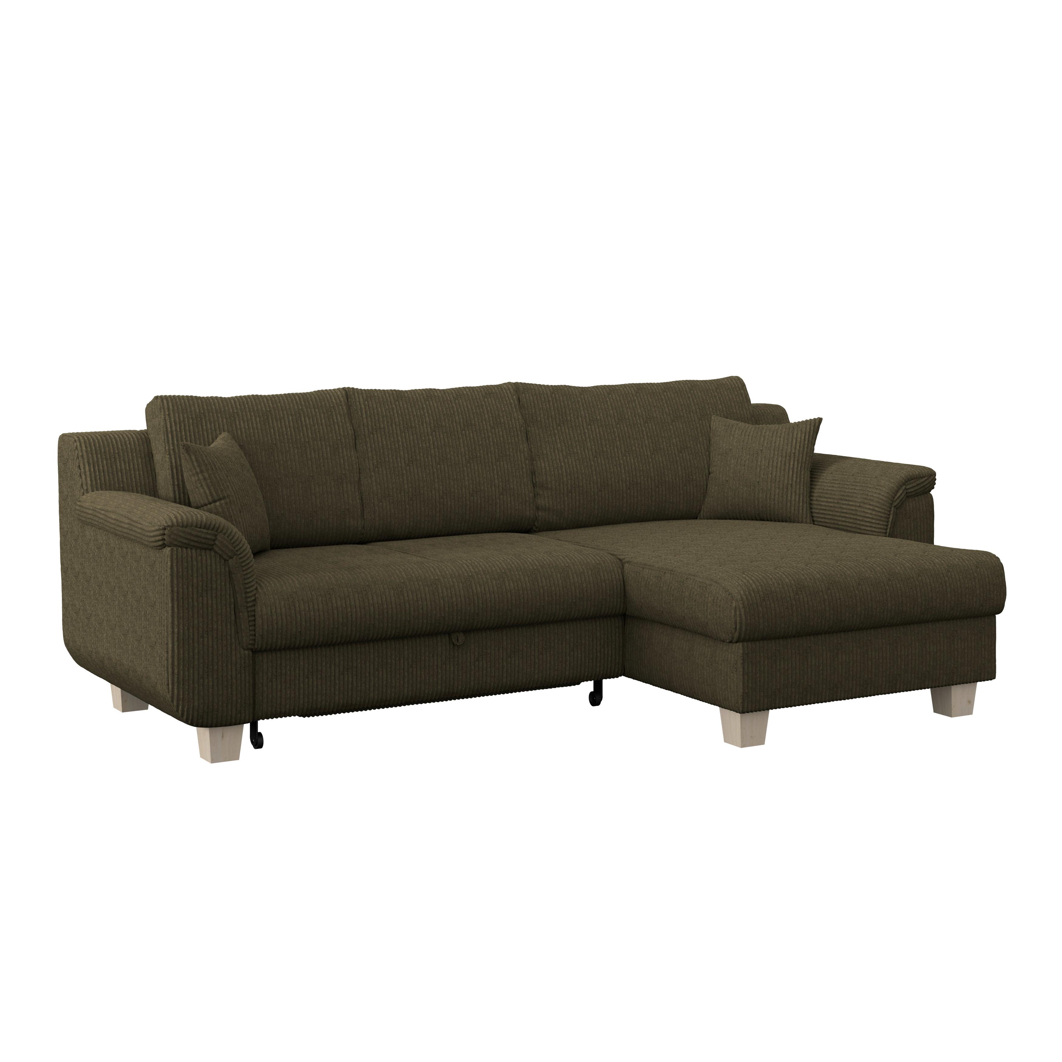 Colţar ALEX - verde, Modern, textil (246/88/156cm)