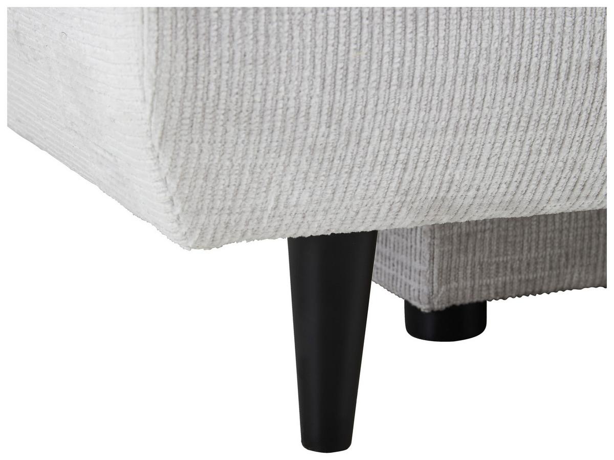 Trosjed Na Razvlačenje Virgo - svijetlo siva/crna, Konvencionalno, tekstil/drvo (212/97/105cm) - Modern Living