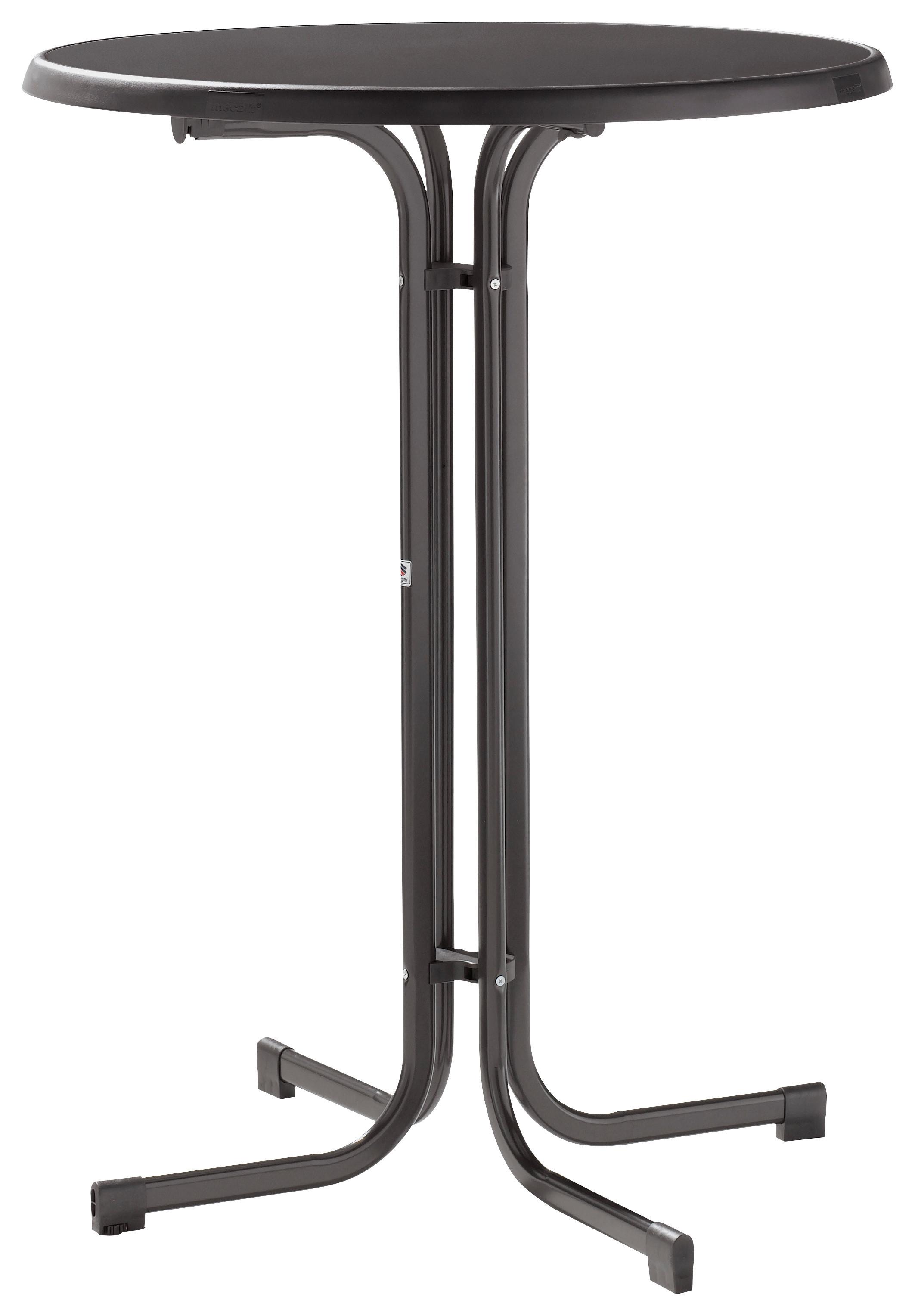 STEHTISCH 487976 - Grau, MODERN, Holzwerkstoff/Metall (86/86/112cm) - Sieger