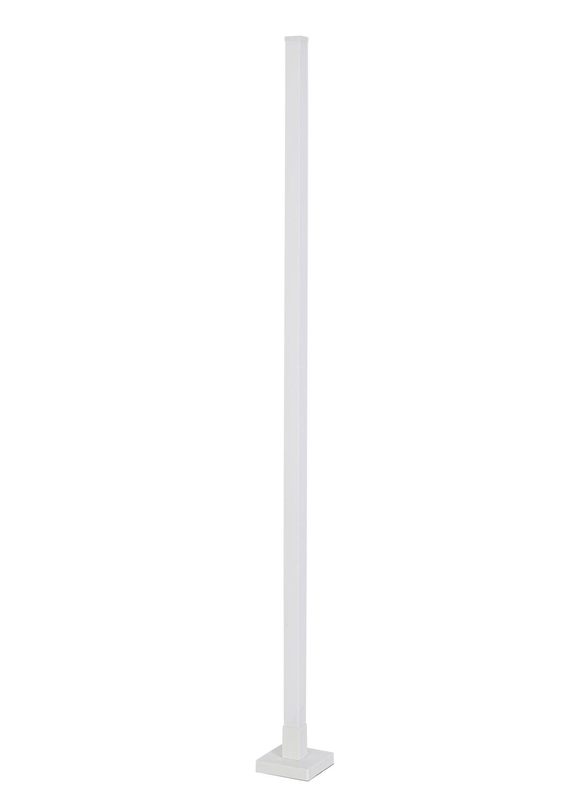 Led Dekorativna Svjetiljka Run - bijela, Moderno, plastika (12,5/12,5/150cm) - Modern Living