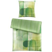 POŚCIEL DWUSTRONNA VARIO BLOCK - zielony, Design, tkanina (135/200cm) - Esposa