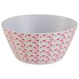 Salatschüssel Lady Palms Ø ca. 14,7cm - Pink/Weiß, Kunststoff (14,7/6,8cm) - Modern Living Salatschüssel Lady Palms Ø ca. 14,7cm - Pink/Weiß, Kunststoff (14,7/6,8cm) - Modern Living