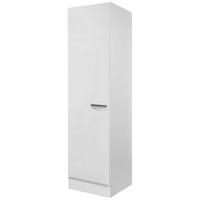 Omara Za Posodo Alba, Bela, Š. 50 Cm - barve nerjavečega jekla/bela, Moderno, kovina/leseni material (50/200/57cm) - FlexWell