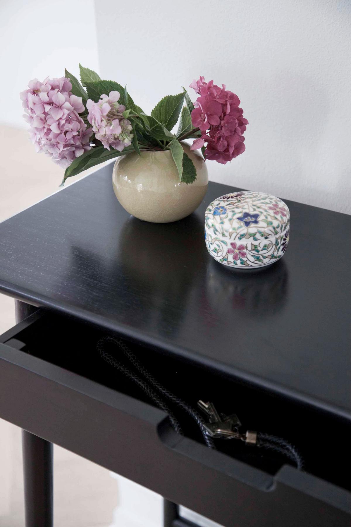 KONSOLENTISCH NOBLE 2165020 - Schwarz, ROMANTIK / LANDHAUS, Holz (90/35/80cm) - MID.YOU