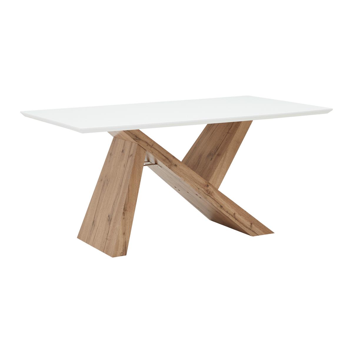 STÓŁ DO JADALNI JAKO - kolor dębowy, Modern (160/90/76cm) - Bessagi Home