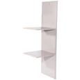 Compartimentare Interioară Korbach - gri, Modern, compozit lemnos (45/147/45cm) Compartimentare Interioară Korbach - gri, Modern, compozit lemnos (45/147/45cm)