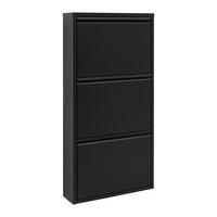 Omara Za Čevlje Max 3, Z Loputami, Črna, Kovina - črna, kovina (50/108/13cm) - Mömax
