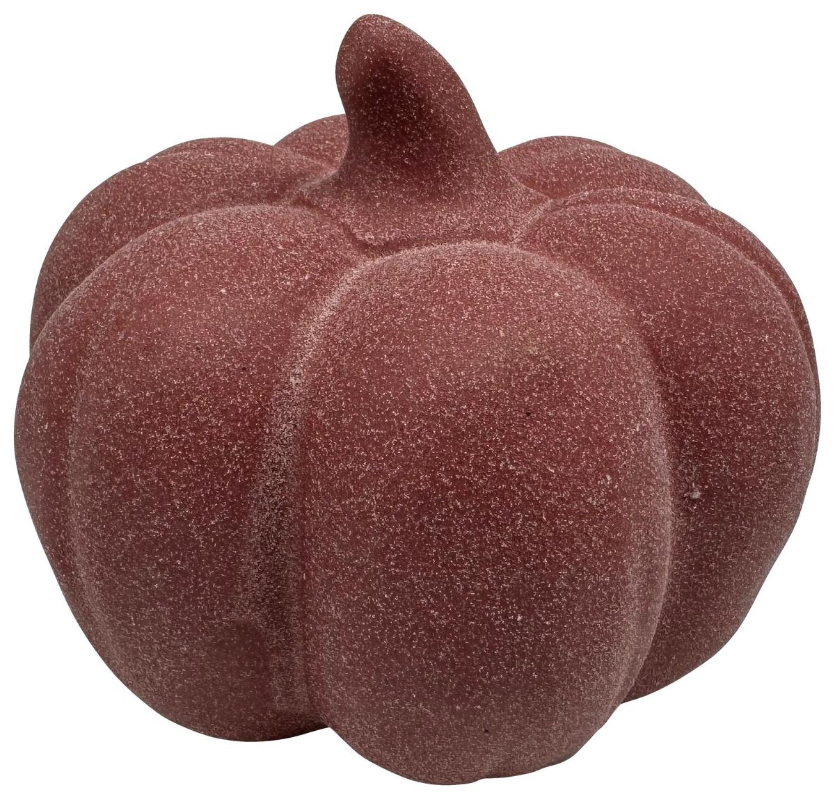 Dekokürbis Pumpi Braun - Braun, KONVENTIONELL, Keramik (12/9,8/11,8cm) - Mömax