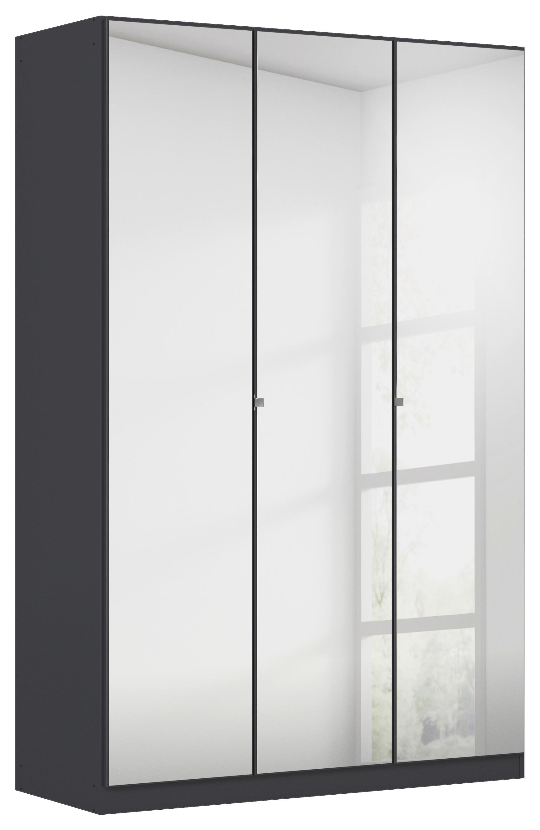 DULAP REFLECT - argintiu/gri, Modern, material pe bază de lemn (136/210/54cm)