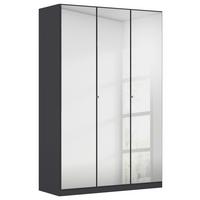 DULAP REFLECT - argintiu/gri, Modern, material pe bază de lemn (136/210/54cm)