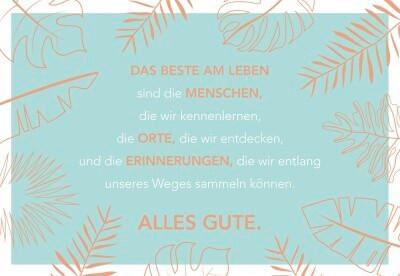 Glückwunschkarte Kupfergold Multicolor - Multicolor, KONVENTIONELL, Papier (24/17,5cm)