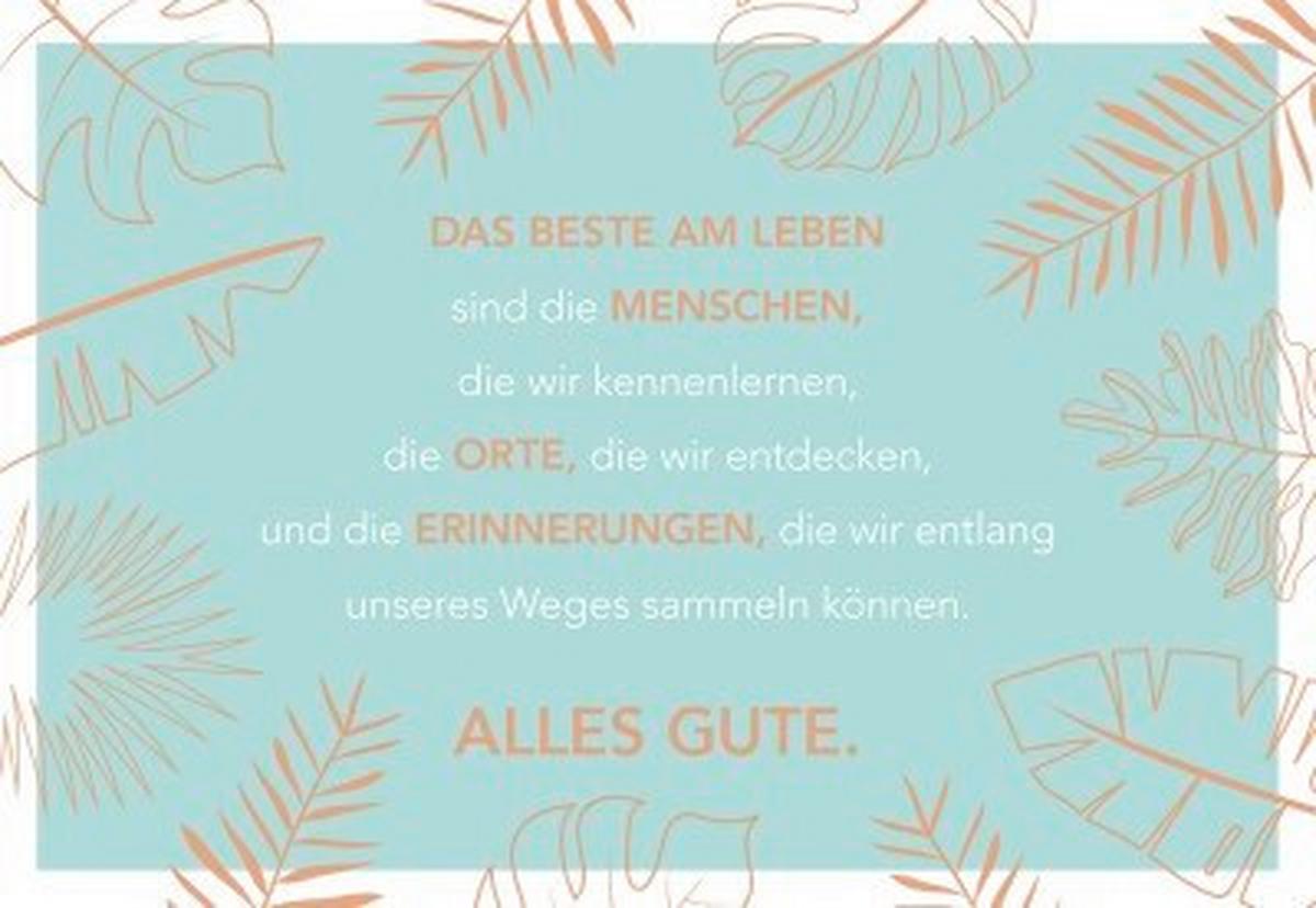 Glückwunschkarte Kupfergold Multicolor - Multicolor, KONVENTIONELL, Papier (24/17,5cm)