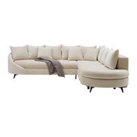 Coltar AXEL - crem, Modern, textil (291/250cm) - Mömax