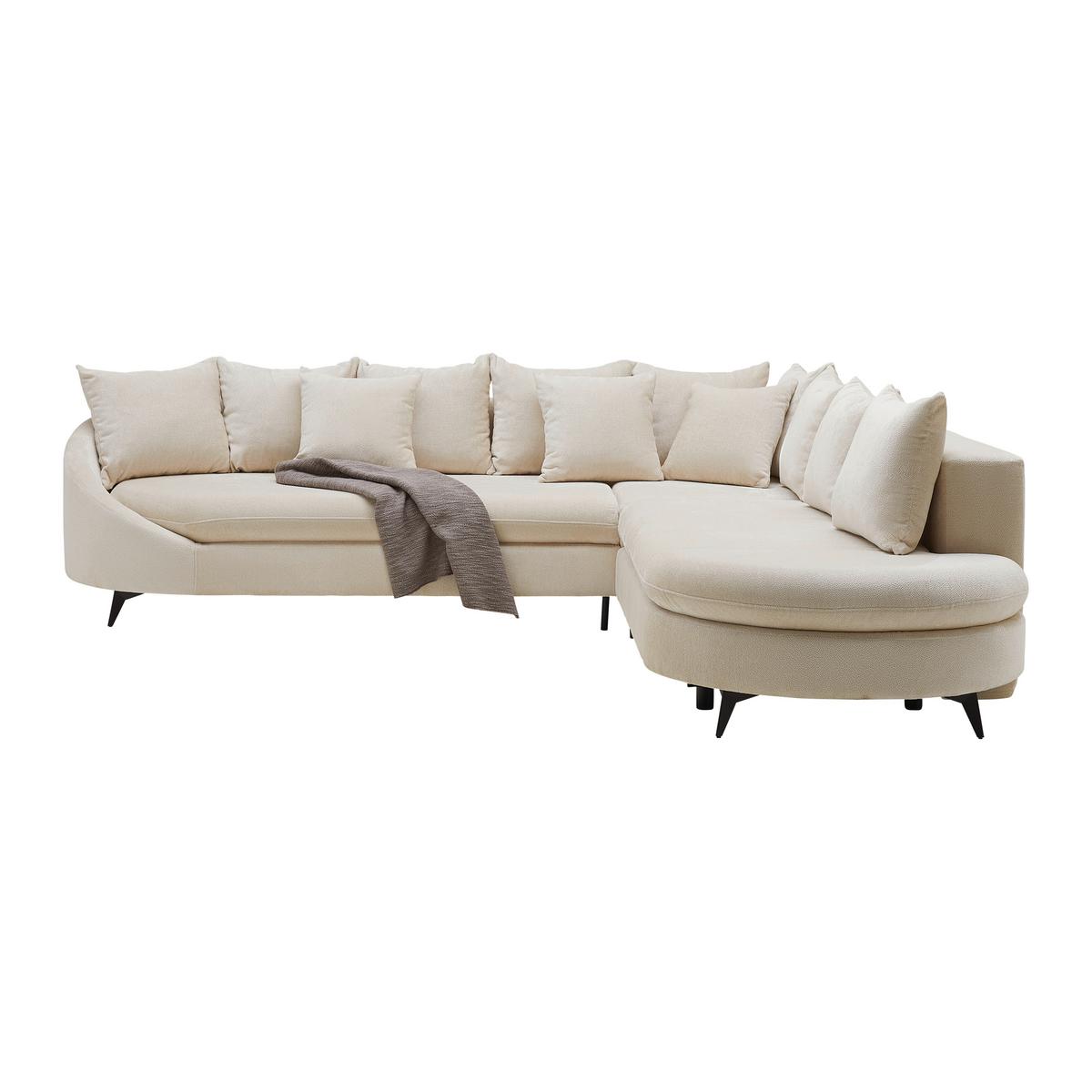 Coltar AXEL - crem, Modern, textil (291/250cm) - Mömax
