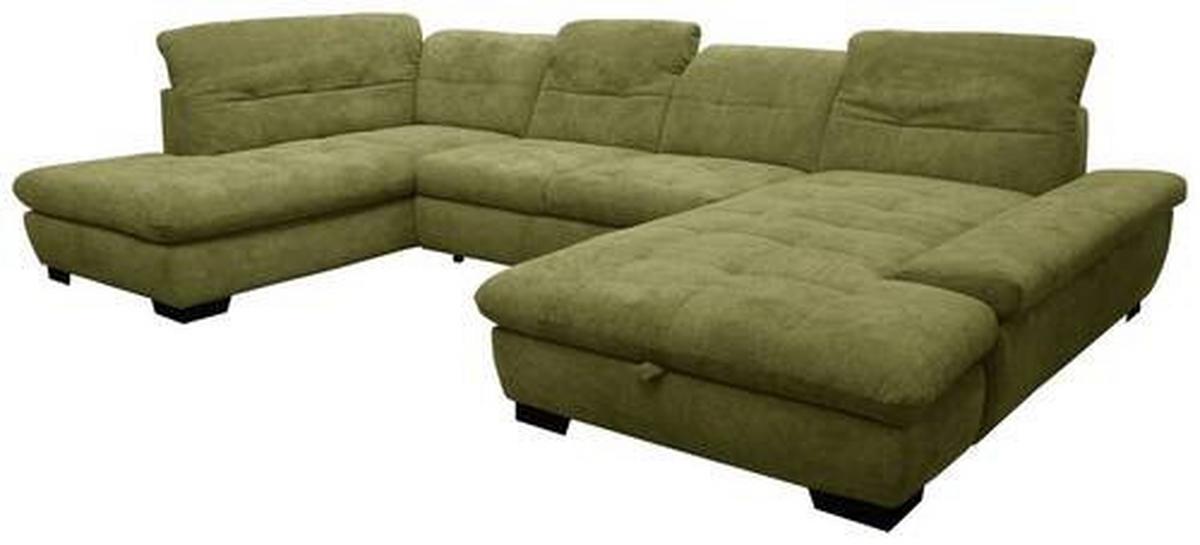 Canapea modulara OXFORD - verde, Modern, textil (211/343/204cm) - Modern Living