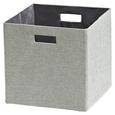 Aufbewahrungsbox Bobby - Silberfarben, MODERN, Textil (33/33/32cm) - Mömax modern living Aufbewahrungsbox Bobby - Silberfarben, MODERN, Textil (33/33/32cm) - Mömax modern living