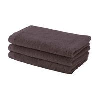 RĘCZNIK DLA GOŚCI LONDON - oberżyna, Basics, tkanina (30/50cm) - Aquanova